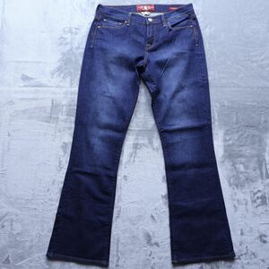 Lucky Brand Jeans Women's Size 8 Blue Mid-Rise Sofia Boot Denim 32" Inseam